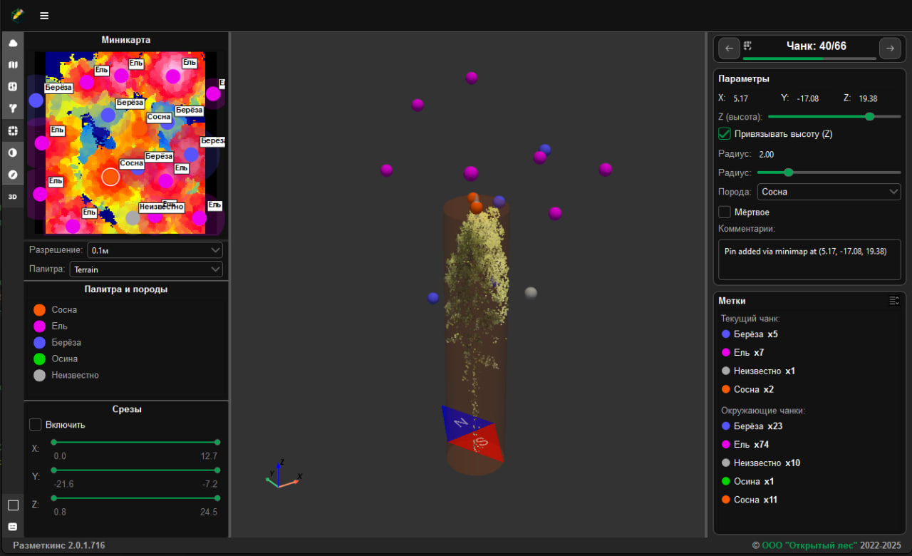 Определение диаметра